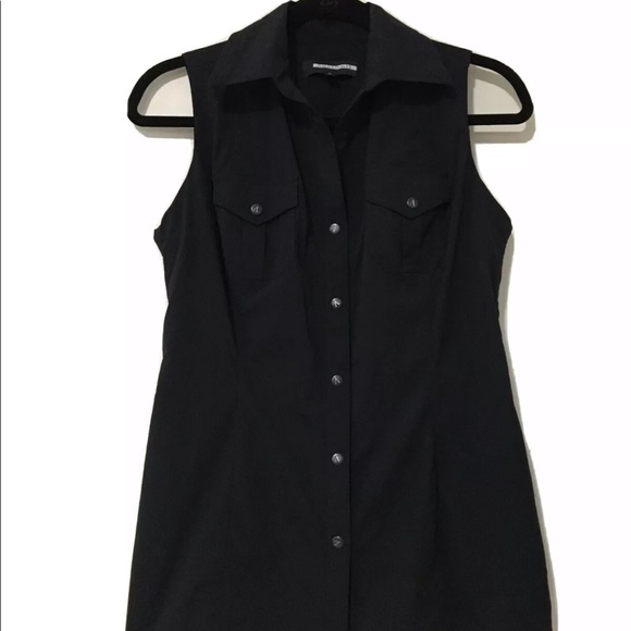 Anatomie Travel Vest Sleeveless Snap Front Top - Picture 2 of 7